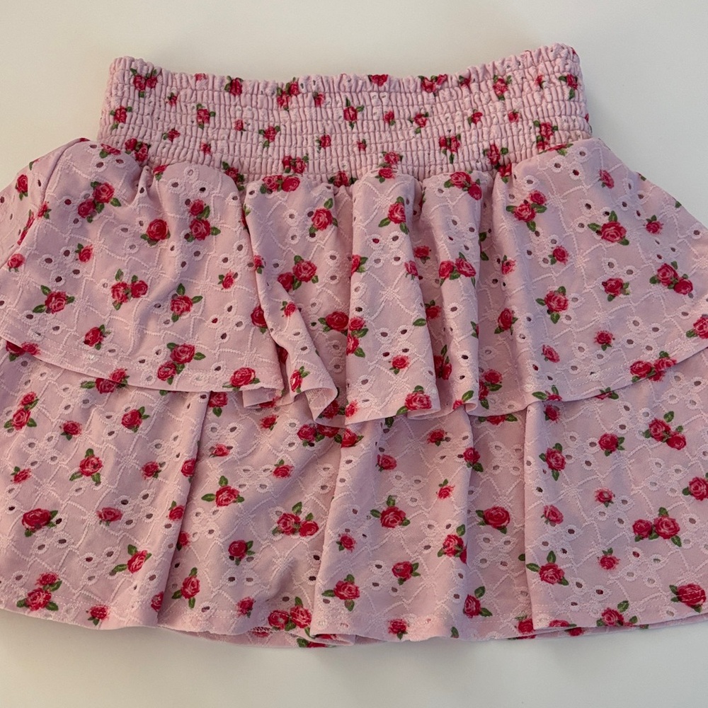 Floral Pink Skort